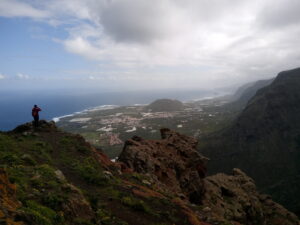 Ausblick Riscosteig Tenogebirge geführte Wanderung  auf Teneriffa