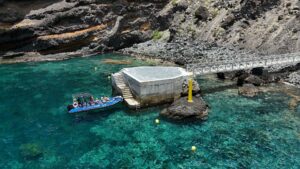 Neuer Boots Anleger Steg Mascaschlucht